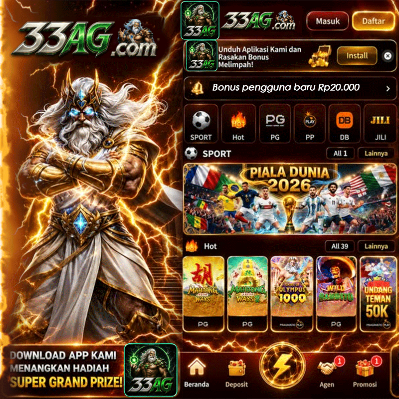 33AG - Login 33ag Akun App Aman 💎