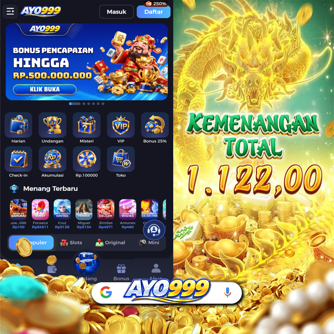 AYO999 - Aplikasi Resmi ayo999 Login & Akun Terbaru