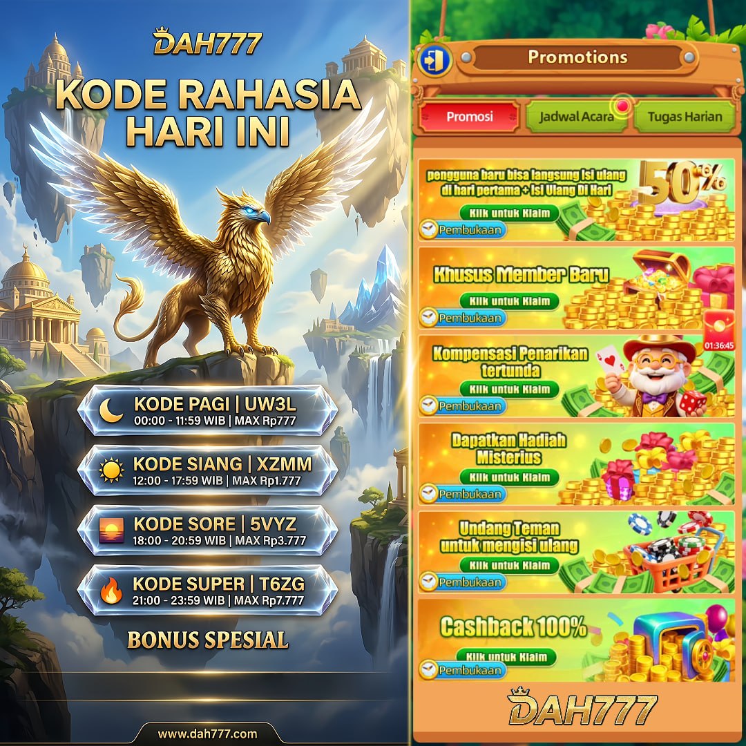 DAH777 - dah777 App Daftar Akun Mudah