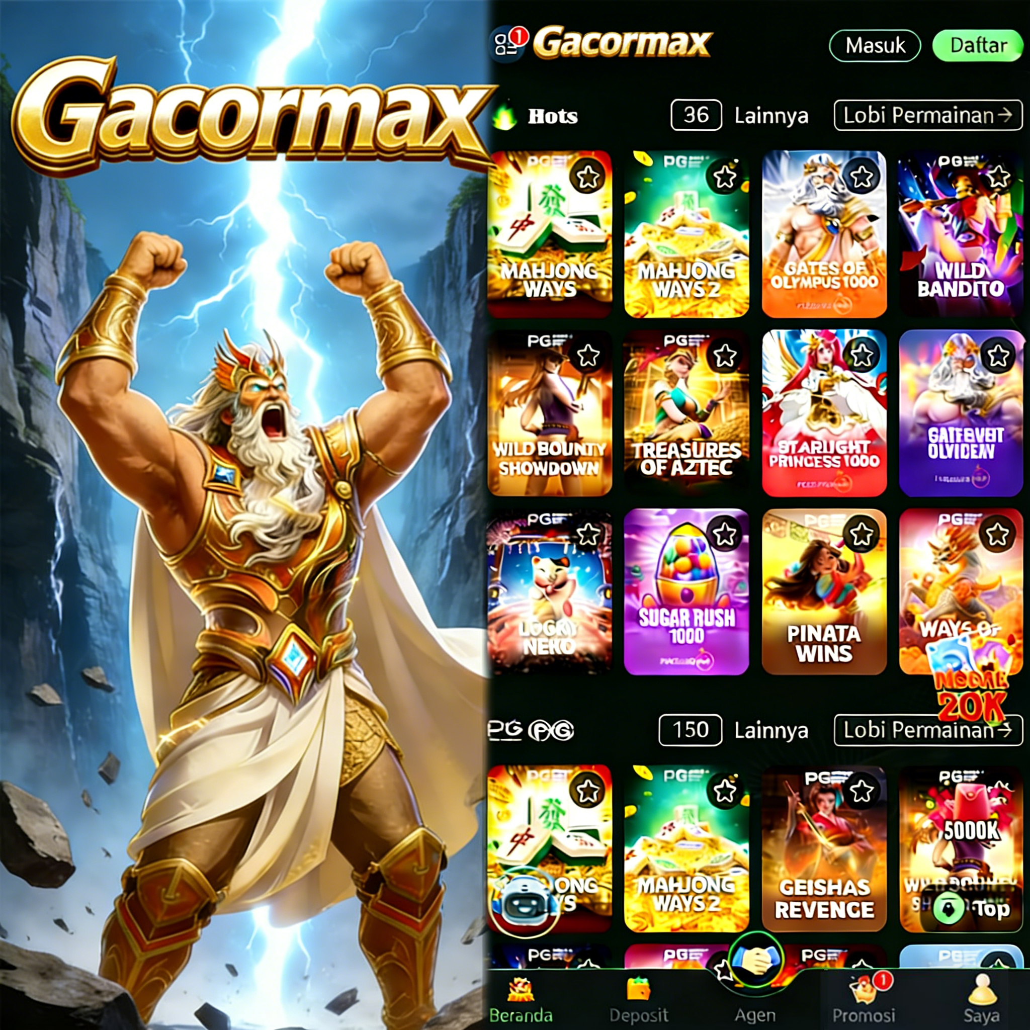 Aplikasi gacormax